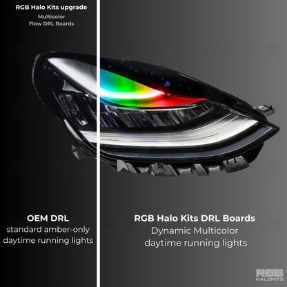 Tesla Model 3 Multicolor DRL Boards (2017-2023)