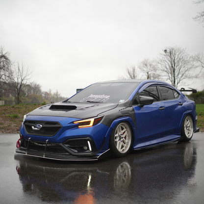 JDMuscle [22-25 WRX] Carbon Fiber Hood V2
