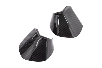 OLM LE Dry Carbon Fiber Lower Mirror Mount Cover - 2015-2021 Subaru WRX / STI / 2015-2017 Crosstrek