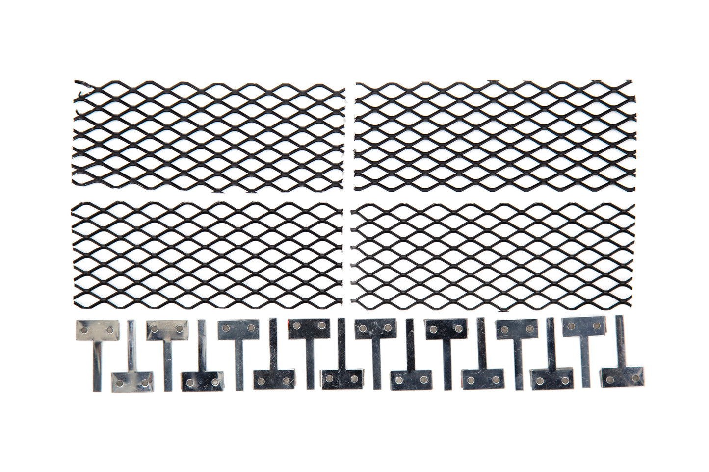 OLM S207 Style Paint Matched Rear Bumper Vent Inserts - Galaxy Blue Pearl - 2015-2021 Subaru WRX / STI