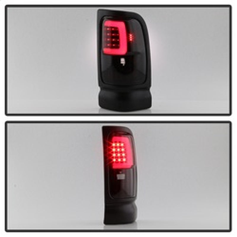 SPYDER xTune Dodge Ram 1500 94-01 Tail Lights - Light Bar LED - Black ALT-ON-DRAM94V3-LBLED-BSM 9038877