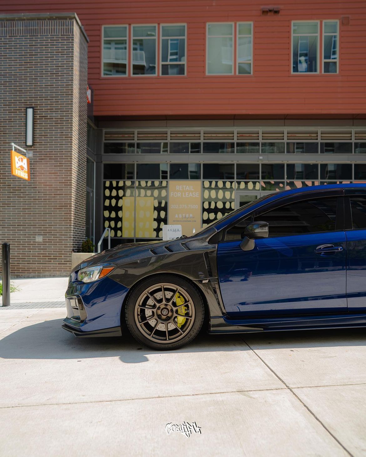 JDMuscle [15-21 WRX/STI] Carbon Fiber/FRP Vented Fenders V2