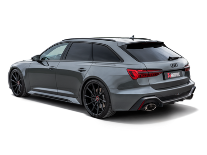 Akrapovic 2023 Audi RS6 Avant (C8) Evolution Line Cat Back (Titanium) (Req Link Pipe Set) S-AU/T/2H