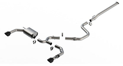 Borla 22-23 Hyundai Elantra N 2.0L 4 CYL. Turbo AT/MT ATAK Catback Exhaust Black Chrome 140925BC
