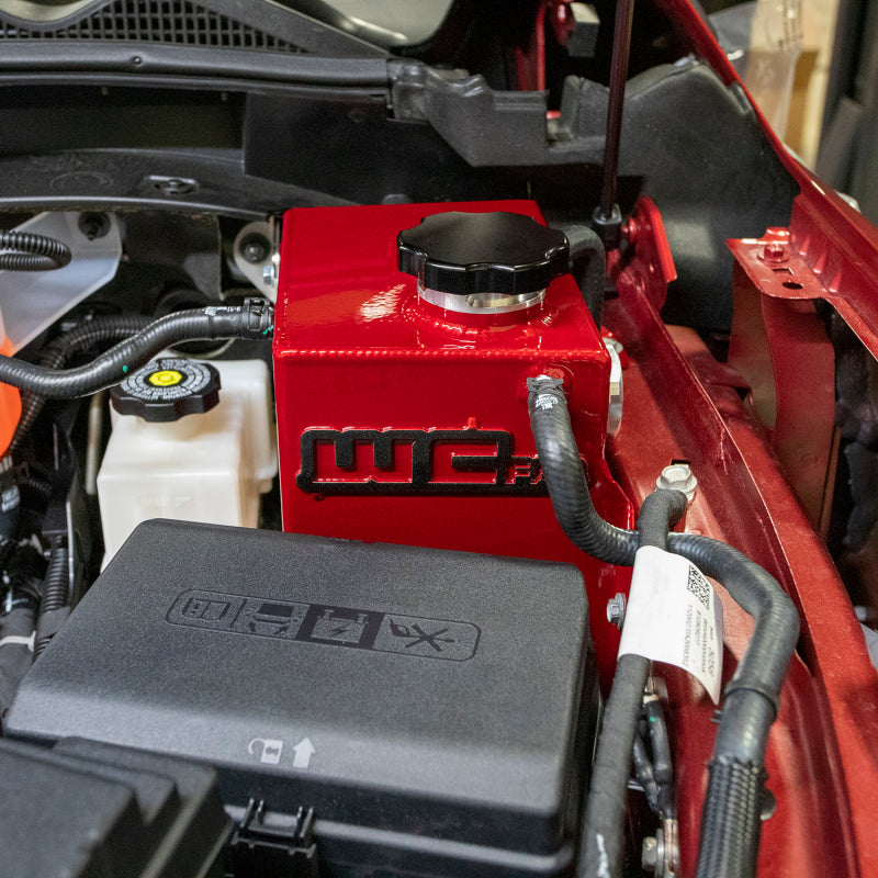 Wehrli 20-24 Chevrolet-GMC 6.6L L5P Duramax OEM Placement Coolant Tank Kit - Gloss Black