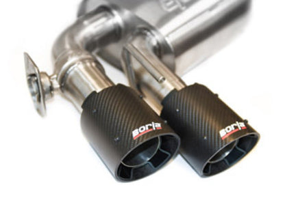 Borla 19 Chevrolet Silverado/GMC Sierra 1500 6.2L SS ATAK Catback Exhaust - Carbon Fiber Tips 140776CF
