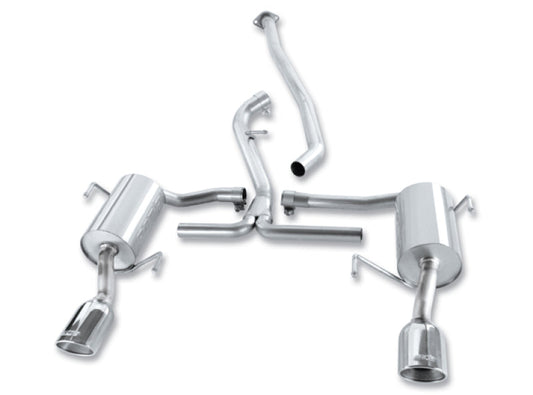 Borla 08-10 Subaru Impreza 2.5i Sedan 4DR SS Catback Exhaust 140324