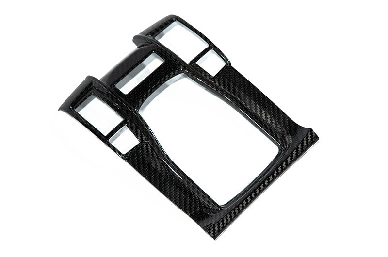 OLM Carbon Fiber Shifter Panel - 2017-21 Honda Civic Type R (Gloss Finish)