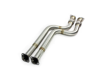 ISR Performance BMW E46 Late 325/330 Series II EP Dual Resonated Catback Exhaust IS-S2EPDR-E46-L