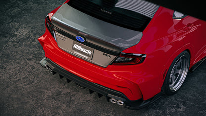 JDMuscle [22-25 WRX] Evolution Rear Bumper