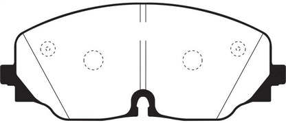 EBC 2017+ Volkswagen Atlas 2.0L Turbo Yellowstuff Front Brake Pads