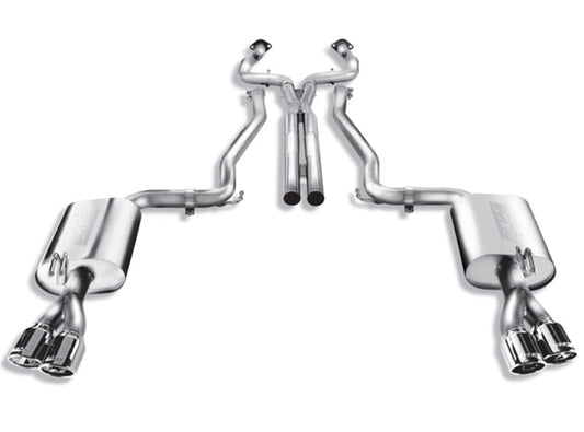 Borla 08-09 Pontiac G8/GT 6.0L 8cyl SS Catback Exhaust w/ X Pipe 140287