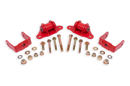 BMR 14-19 Chevrolet Corvette Polyurethane Transmission/Differential Mount - Red
