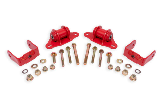 BMR 14-19 Chevrolet Corvette Polyurethane Transmission/Differential Mount - Red