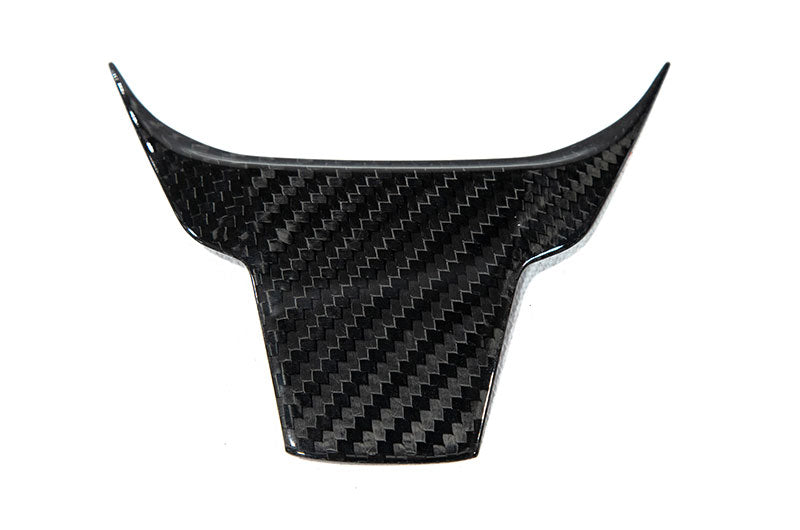 OLM Carbon Fiber Lower Steering Wheel Cover (Gloss Finish) -  2016 - 21 Honda Civic / 2017-21 Honda Civic Type R