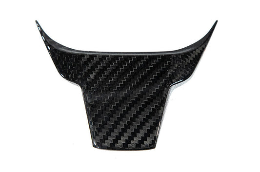 OLM Carbon Fiber Lower Steering Wheel Cover (Gloss Finish) -  2016 - 21 Honda Civic / 2017-21 Honda Civic Type R