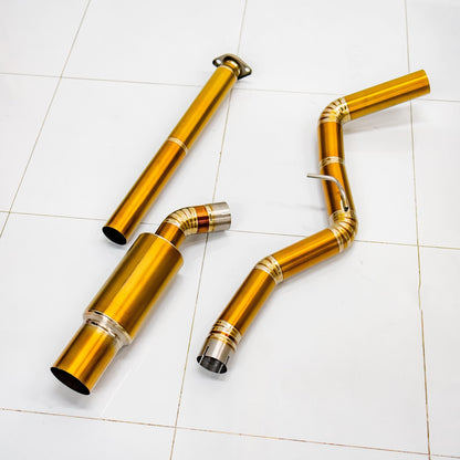 2022-2026 Subaru WRX AFD  F1 Titanium Single Exit Catback Exhaust