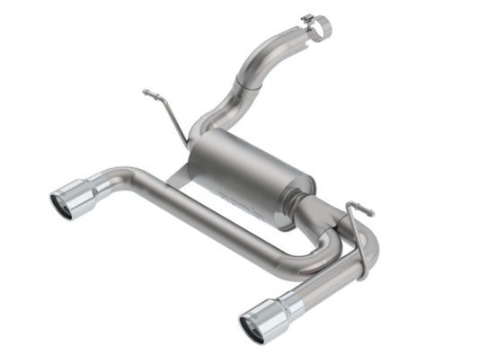 Borla 2018 Jeep Wrangler JL/JLU 3.6L 2DR/4DR S-Type SS Axle Back Exhaust w/3.5in Tips 11956