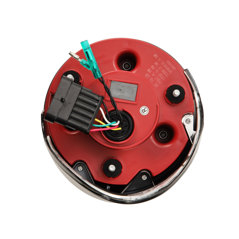 AlphaRex 10-15 Ferrari 458 NOVA-Series Prismatic LED Tail Lights Red Clear