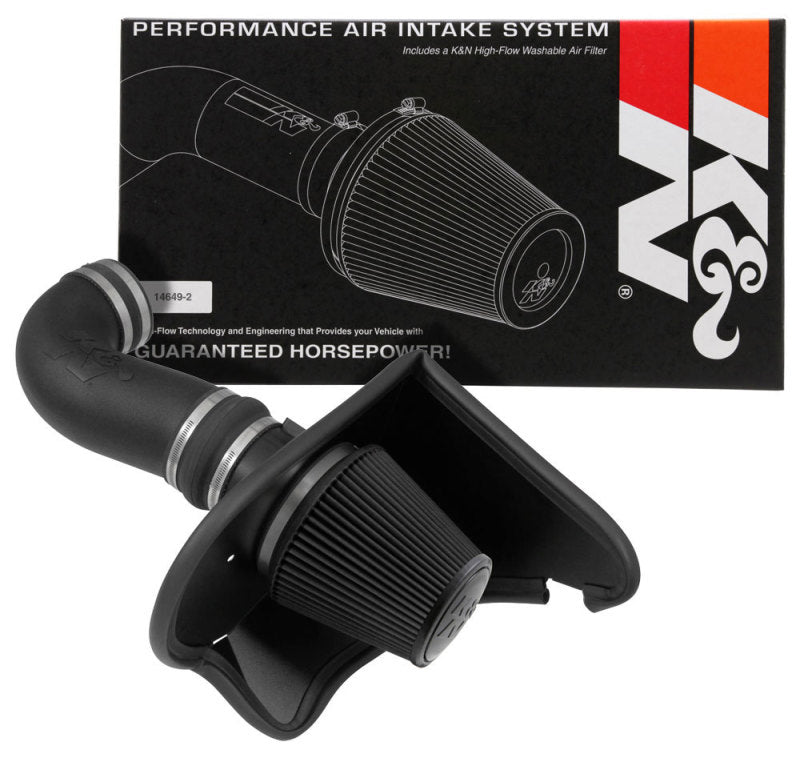 K&N 16-23 Chevrolet Camaro SS 6.2L V8 F/I DRYFLOW Performance Air Intake System