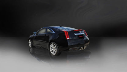 Corsa Performance 11-13 Cadillac CTS Coupe V 6.2L V8 Polished Sport Axle-Back Exhaust