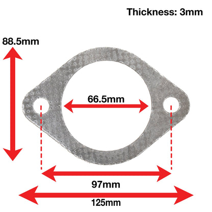 APEXi A'PEXi - Exhaust Gasket (Two Bolt) - Replacement