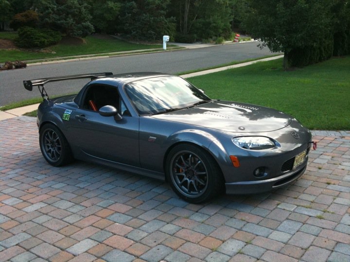 GTC-200 Carbon Fiber Adjustable Wing - Mazda Miata NC