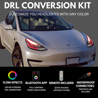 Tesla Model 3 Multicolor DRL Boards (2017-2023)