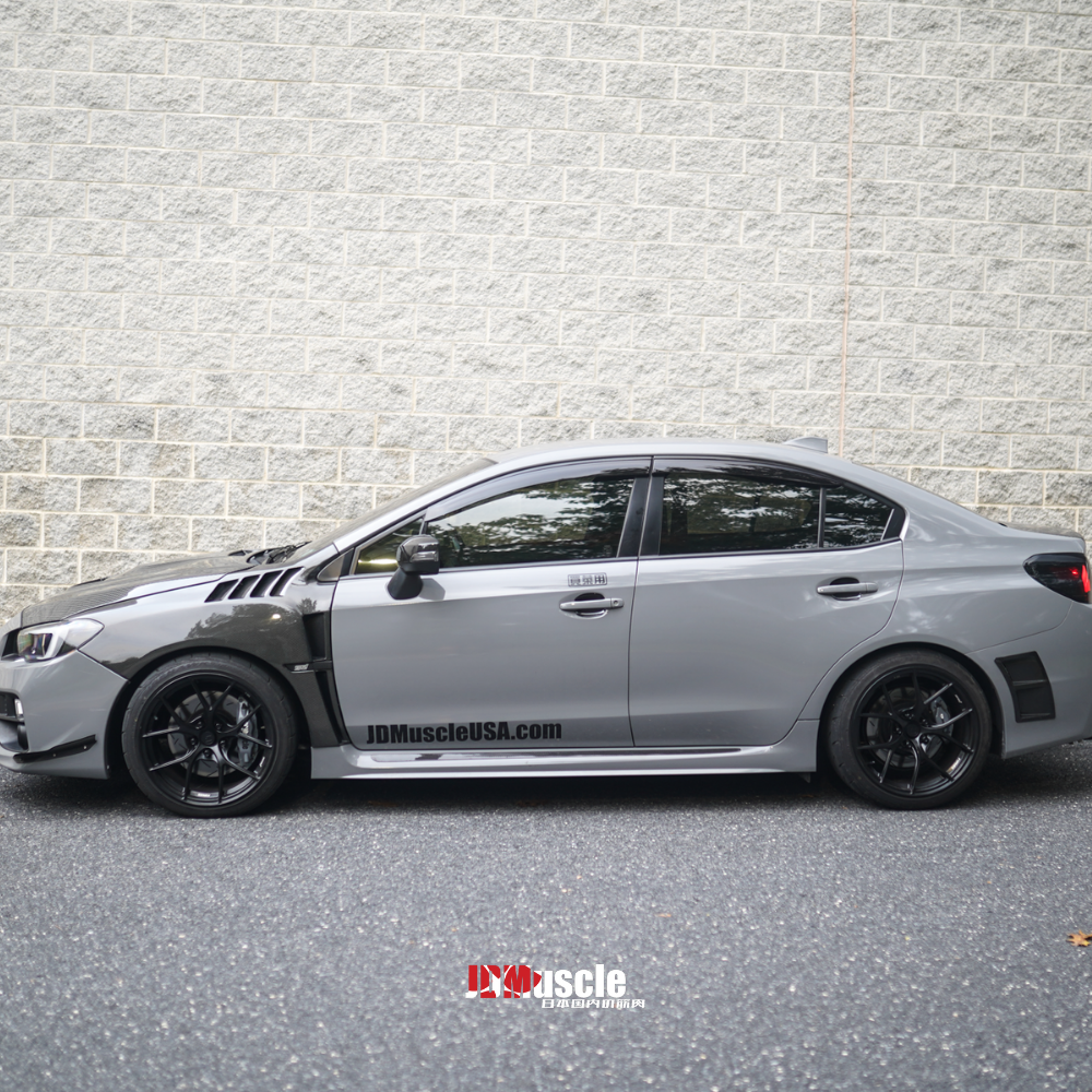 JDMuscle [15-21 WRX/STI] OE Style Rain Guards / Window Visors