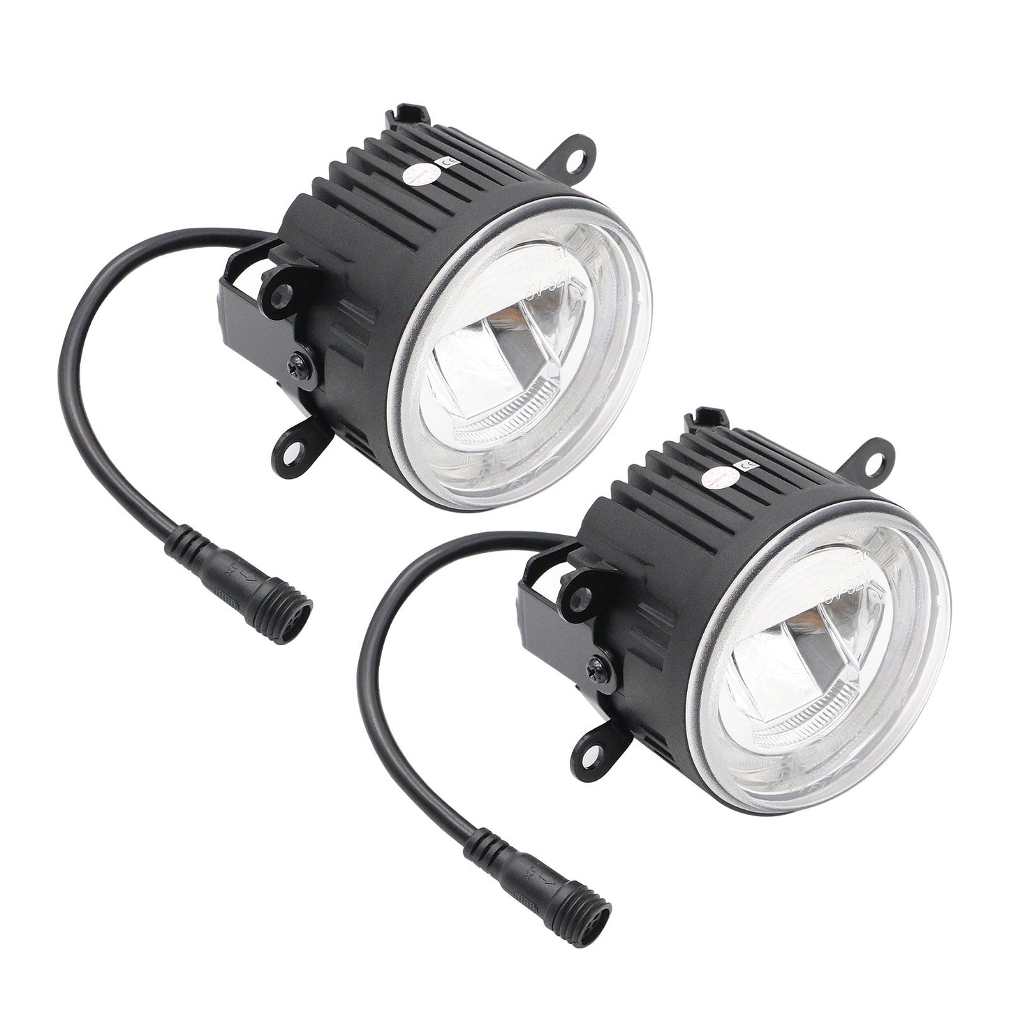 JDMuscle [15-21 WRX or STI, 13+ BRZ or FT86, 14+ Forester] LED / Halo DRL Fog Light Housings