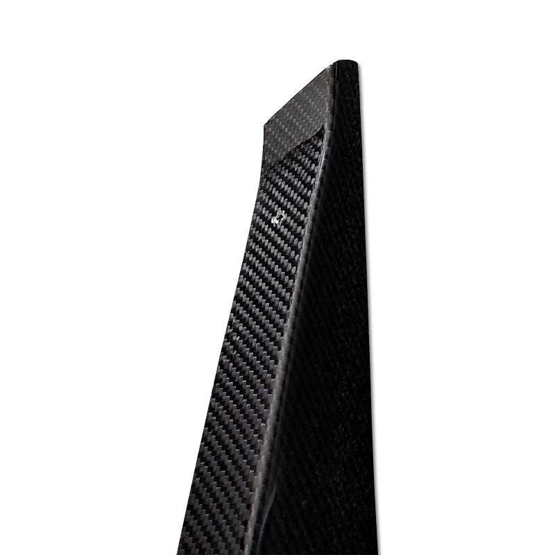 JDMuscle Tanso Carbon Fiber VS Style Canards  - 2020+ Toyota Supra w/ stock bumper