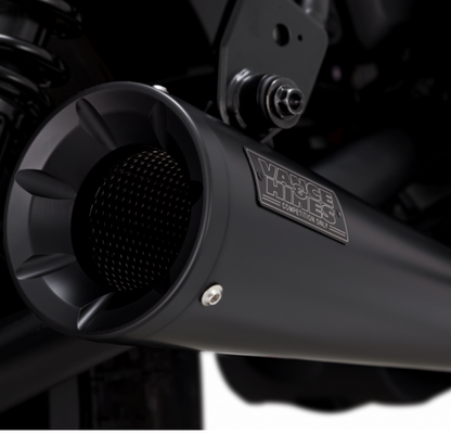Vance & Hines HONDA 17-20 Rebel S/O Black Slip-On Exhaust