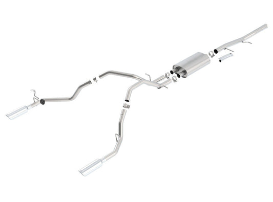 Borla 09-11 Chevrolet Silverado / 09-11 GMC Sierra S-Type SS Catback Exhaust 140429