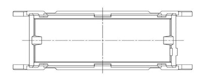 ACL BMW N63B44/S63B44 4.4L V8 Standard Size Main Bearings