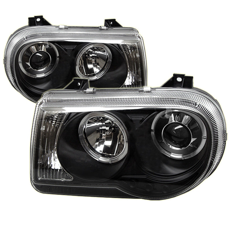 Spyder Chrysler 300C 05-10 Projector Headlights LED Halo LED Blk (Not Included) PRO-YD-C300C-HL-BK 5009135