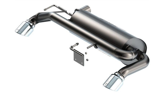 Borla 21-22 Ford Bronco 2.7L V6 4WD S-Type Axle Back Exhaust w/ Bright Chrome Tips 11977