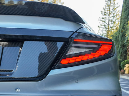OLM Phantom-Spec LED Taillights (Clear Lens Red Optic) - 2022+ WRX