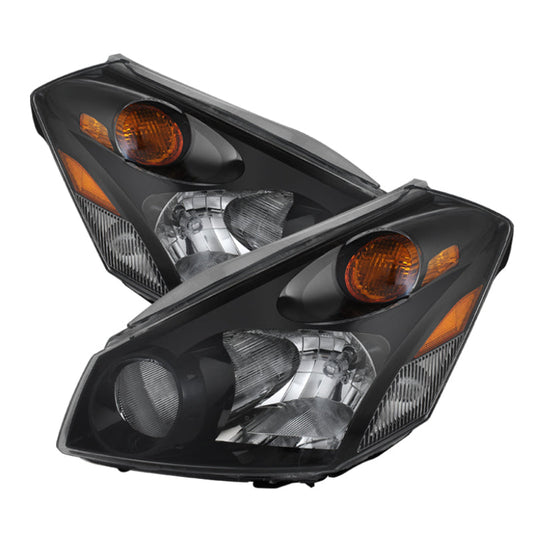 SPYDER Xtune Nissan Quest 04-09 Crystal Headlights Black HD-JH-NQ04-AM-BK 9023422