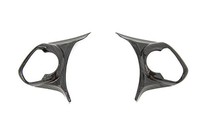 OLM LE Dry Carbon Fiber Steering Wheel Covers - 2017-2024 Subaru BRZ / Toyota GR86