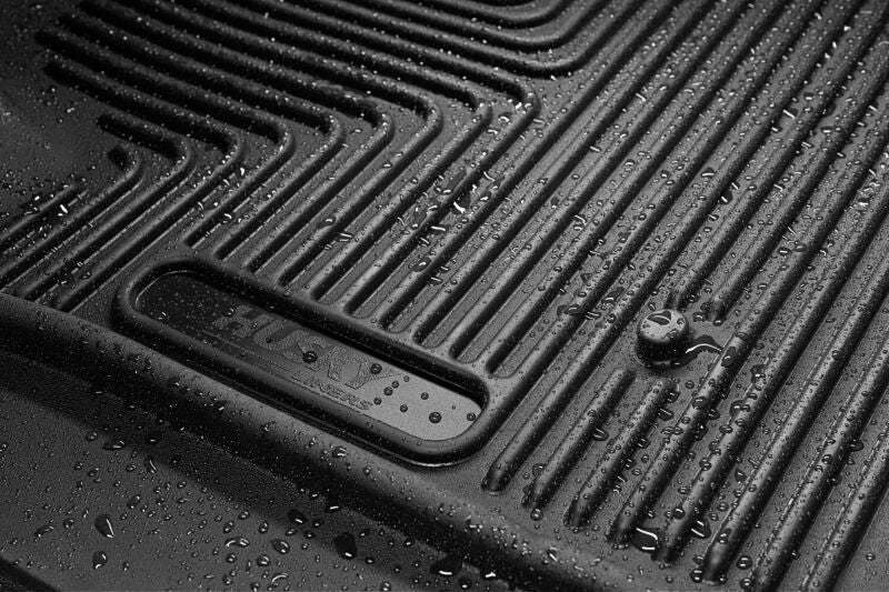 Husky Liners 19-23 Chevrolet Silverado 1500 Crew Cab WeatherBeater Blk Front & 2nd Seat Floor Liners