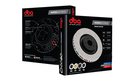DBA 94-04 Mustang Cobra/Bullitt/Mach1 Front Slotted 4000 Series Rotor