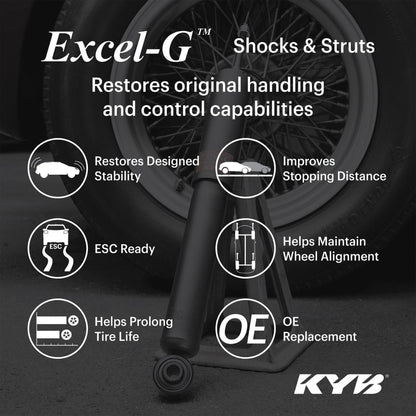 KYB Shocks & Struts Excel-G Front Left NISSAN Sentra 2002-06