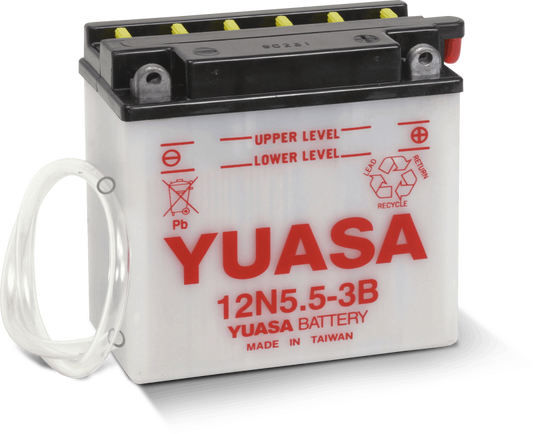 Yuasa 12N5.5-3B Conventional 12-Volt Battery