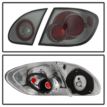 Spyder Toyota Corolla 03-08 Euro Style Tail Lights Smoke ALT-YD-TC03-SM 5033673