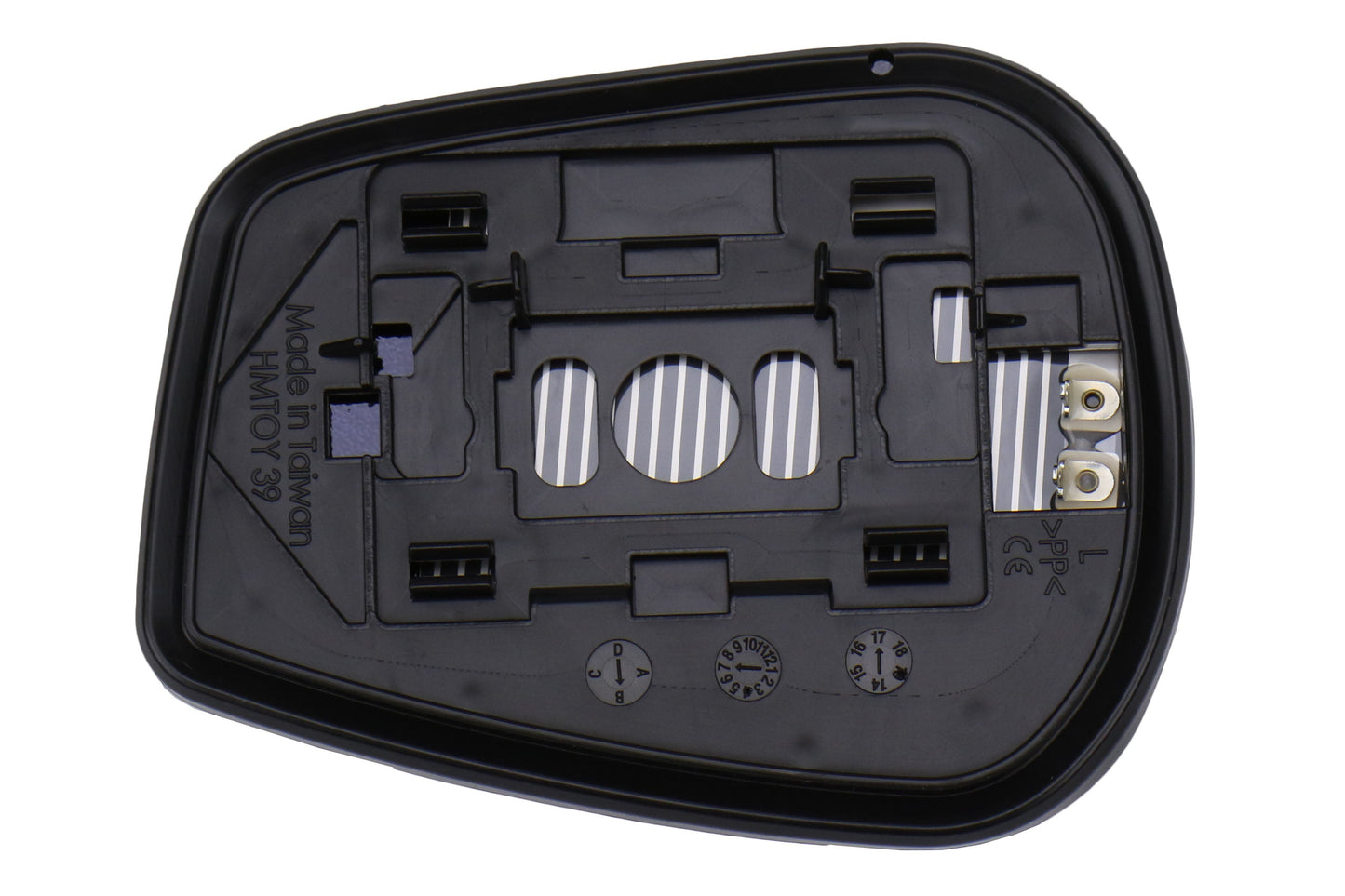 OLM Wide Angle Convex Mirrors (Blue/Heated) - 2013+ FT86