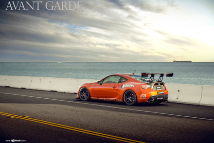 Scion FRS / Toyota GT86/ Subaru BRZ GT-250 Carbon Fiber Adjustable Wing 2013-2016 w. 11" Pedestals Set