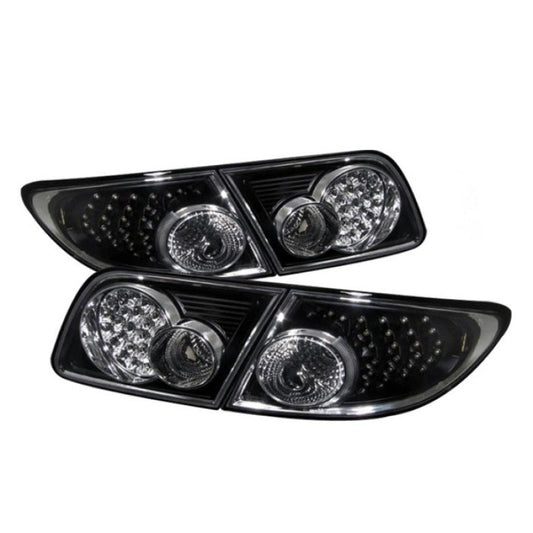 SPYDER xTune Mazda 6 03-08 4/5DR (Not Fit Wagon) LED Tail Lights - Black (ALT-ON-M603-LED-BK) 5013101