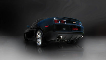 Corsa Performance 10-14 Chevrolet Camaro Coupe SS 6.2L V8 Auto Polished Sport Cat-Back