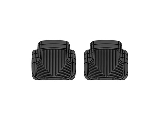 WeatherTech 99 BMW M3 Convertible Rear Rubber Mats - Black
