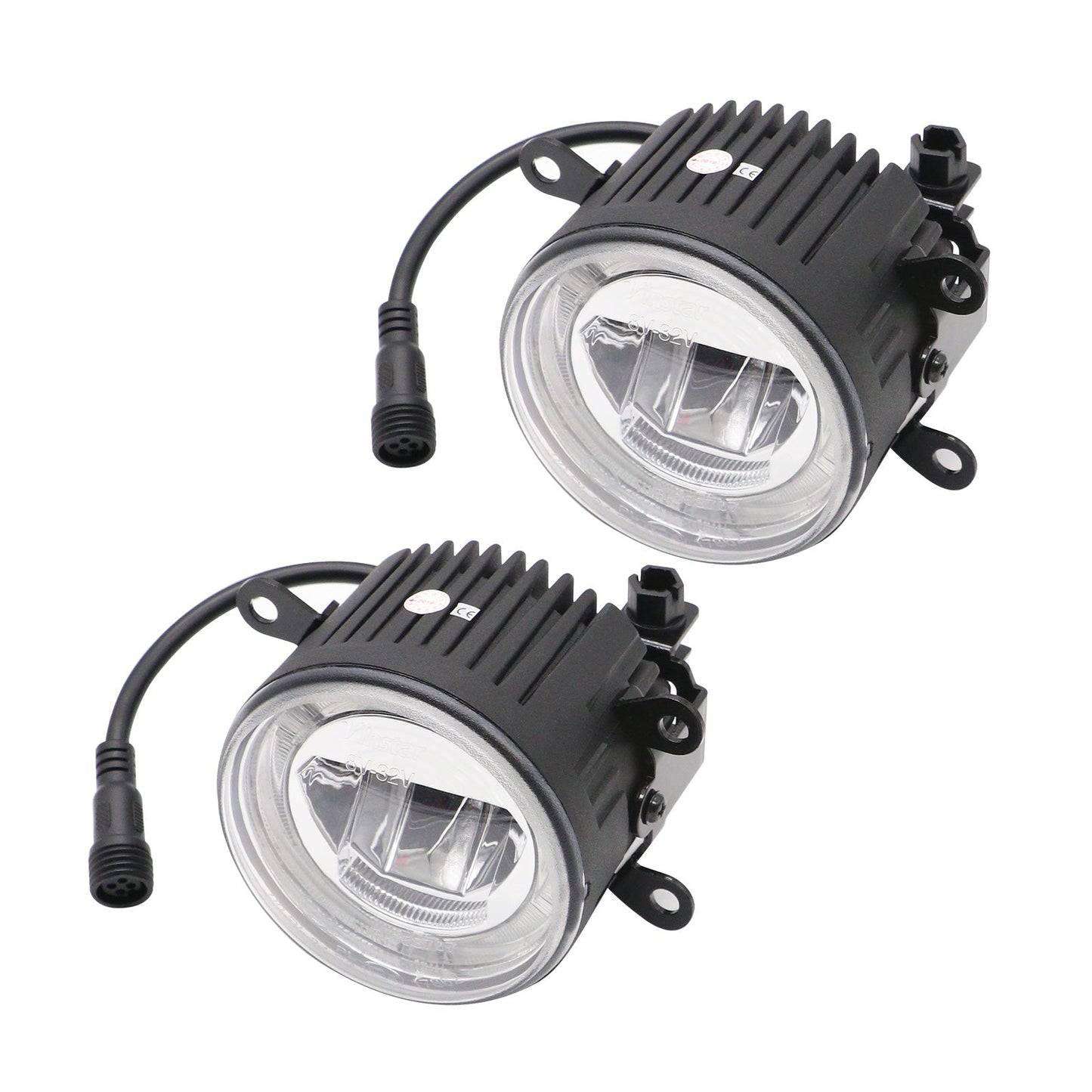 JDMuscle [15-21 WRX or STI, 13+ BRZ or FT86, 14+ Forester] LED / Halo DRL Fog Light Housings